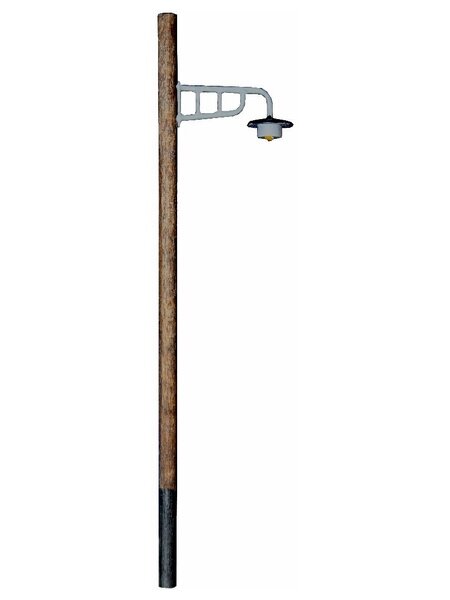 Spur H0 90mm 3,2V/Buchen-Holzmast